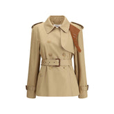 Beige Cotton Coat