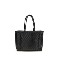 Black Buffalo Leather Shoulder Bag