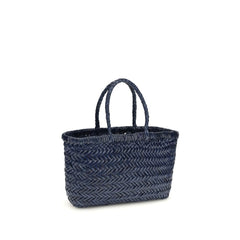 Blue Buffalo Leather Handbag