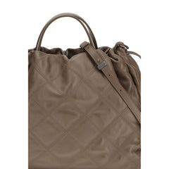 Gray Calf Leather Bos Taurus Handbag