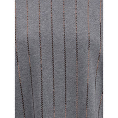 سويت شيرت قطني رمادي