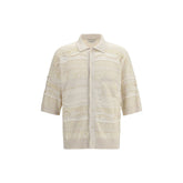 White Cotton Polo Shirt