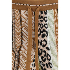 Multicolor Cotton Bermuda Shorts