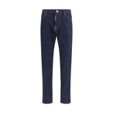 Blue Cotton Jeans Denim