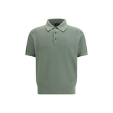 Bicolor Cotton Polo Shirt