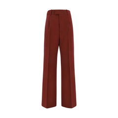 Multicolor Polyester Flared Pants