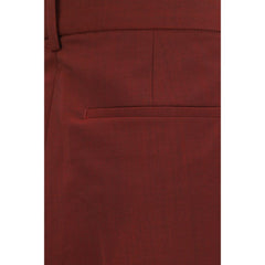 Multicolor Polyester Flared Pants