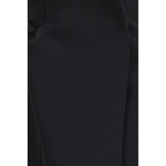Black Polyester Cocktail Dress