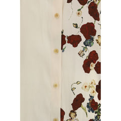 Beige Silk Casual Dress