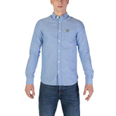 Blue Organic Cotton Dress Shirt
