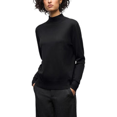 Black Viscose Sweatshirt