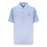 Azzurro Cotton Men Polo Shirt