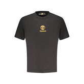 Black Cotton Men's T-Shirt