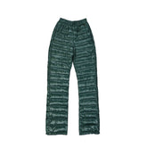 Bicolor Polyamide Athletic Pants