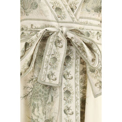 Multicolor Cotton Long Dress