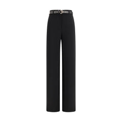 Black Triacetate Dress Pants