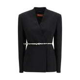 Black Triacetate Coat