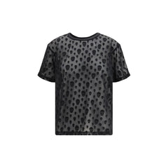 Black Polyamide T-Shirt