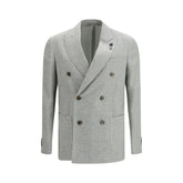 Bicolor Wool Blazer