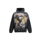 سويت شيرت قطني رمادي