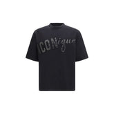 Black Cotton T-Shirt