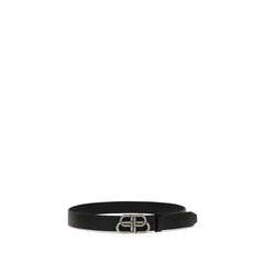 Black Calf Leather Bos Taurus Belt