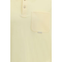 Bicolor Cotton Polo Shirt