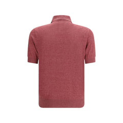 Multicolor Linen Polo Shirt