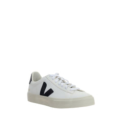 White Calf Leather Bos Taurus Low Top Sneakers