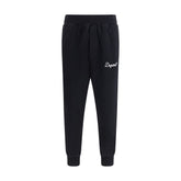 Black Cotton Joggers (Workout Pants)