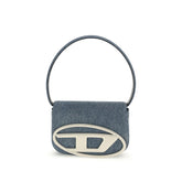 Blue Cotton Shoulder Bag