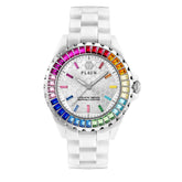 White Ceramic Dress Watch