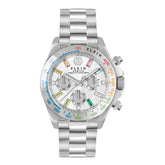 Gray Stainless Steel Dress Watch