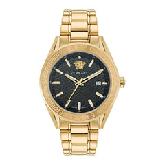 Gold Stainless Steel Dress Watch