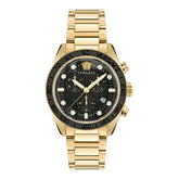 Gold Stainless Steel Dress Watch