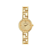 Gold Stainless Steel Dress Watch