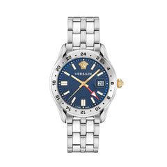 Gray Stainless Steel Dress Watch