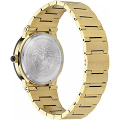 Gold Stainless Steel Dress Watch