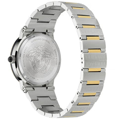 Gray Stainless Steel Dress Watch