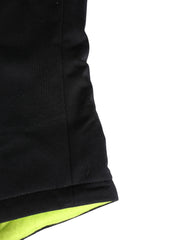 Men Black Polyester Knitted Bucket Capello Hat