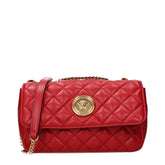Red Leather Shoulder Bag