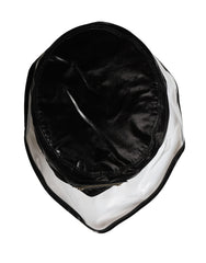 Black Nylon Plastic Fisherman Bucket Capello Hat