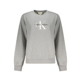 Grigio Cotton Women Sweatshirt