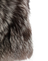 Brown Faux Fur Whole Head Wrap Capello Hat