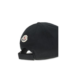 Black Cotton Cap (Baseball Hat)