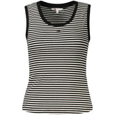 Black Cotton Women's Tank Top