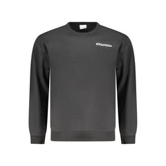 سويت شيرت قطن أسود للرجال