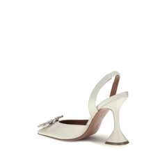 White Calf Leather Bos Taurus Pumps