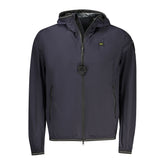 Blu Poliammide Mens Jacket