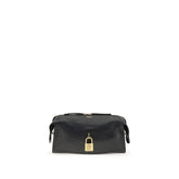 Black Calf Leather Bos Taurus Shoulder Bag